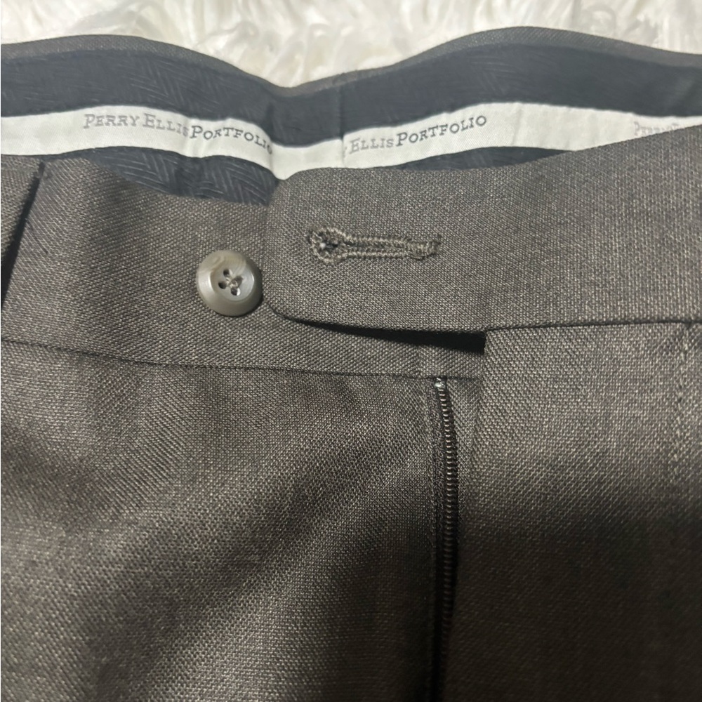 Perry Ellis Charcoal Trousers